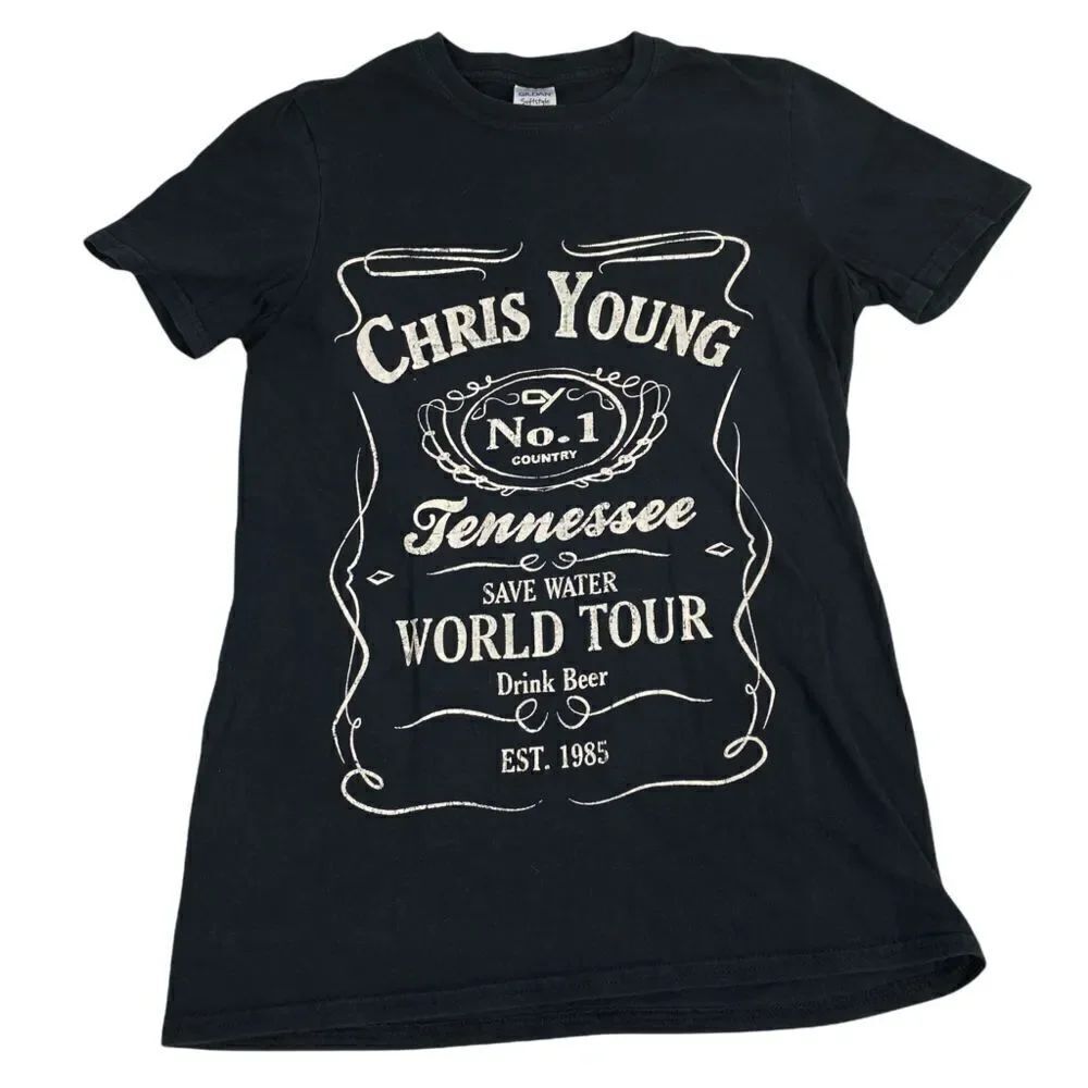 Chris Young 2015 World Tour Concert Tee size Small